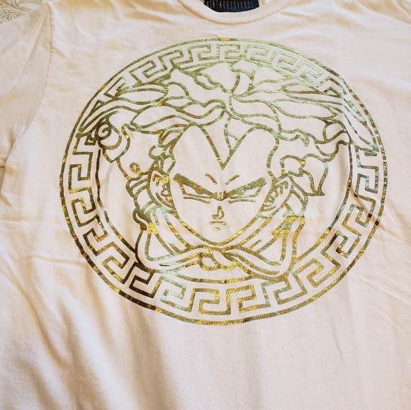 vegeta versace shirt